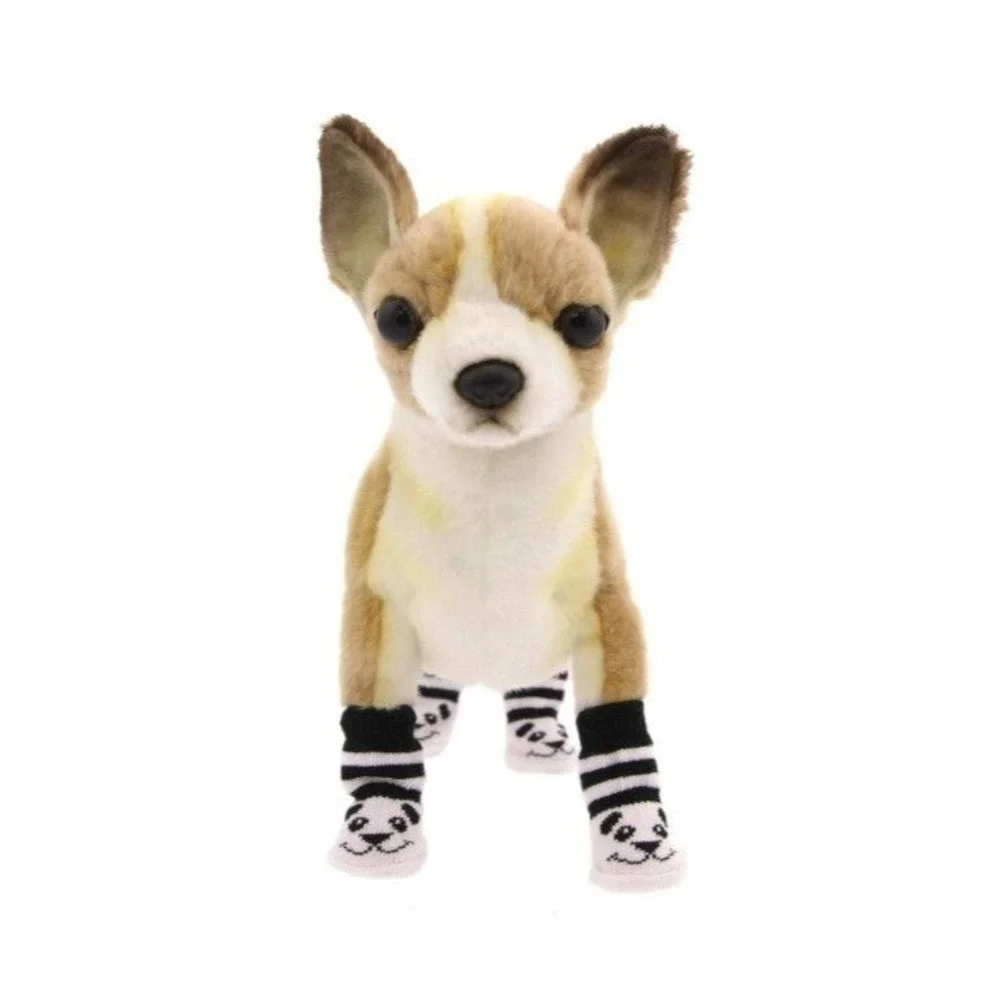 RC Pet Panda PAWKS Dog‎ Socks Size S Color Black/White